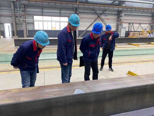 公司開(kāi)展一季度質(zhì)量專項(xiàng)檢查工作