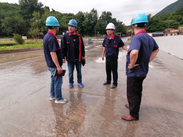 公司開(kāi)展二季度安環(huán)、消防、防汛綜合大檢查