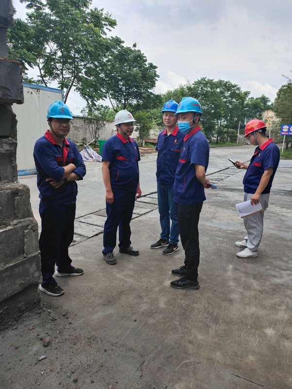 公司開(kāi)展二季度安環(huán)、消防、防汛綜合大檢查